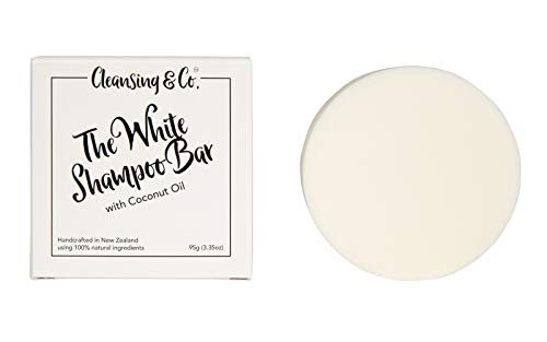 CLEANSING  and  CO 3.50oz Solid Shampoo Bar For Deeply Cleanse and Nourish - Hand Made, Zero Waste, Plastic Free, SLS Free, Natural Shampoo Bars for Hair and Body Care (Eco-Friendly Coconut Bar Shampoo)