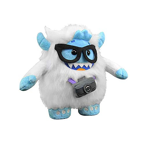 Crowded Coop, LLC Whimwham 8 inch Plush, Yeti Nerd Glasses