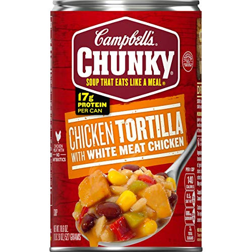 Campbell's Chunky Soup,Chicken Tortilla, 18.6 oz Campbell's Chunky Soup,Chicken Tortilla, 18.6 oz