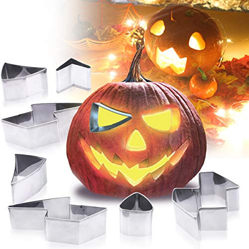 2020 New Simple and Safe Pumpkin Carving Kit - Pumpkin Carving Tools, Non-knife Pumpkin Carving Stencils, Pumpkin Carver, Stainless Steel Scary Pumpkin Face Carving Tools for Kids and Adults 2020 New Simple and Safe Pumpkin Carving Kit - Pumpkin Carving Tools, Non-knife Pumpkin Carving Stencils, Pumpkin Carver, Stainless Steel Scary Pumpkin Face Carving Tools for Kids and Adults