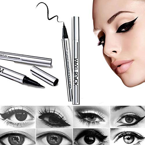 1PC Black Long-lasting Waterproof Liquid Eyeliner Eye Liner Pen Pencil Makeup Cosmetic Tool
