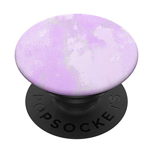 Lavender Purple Ice Dye PopSockets PopGrip: Swappable Grip for Phones  and  Tablets