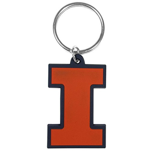 NCAA Siskiyou Sports Fan Shop Illinois Illini Flex Key Chain One Size Team Color