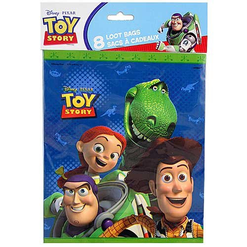 Toy Story Treat Loot Party Favor Bags - 8ct Toy Story Treat Loot Party Favor Bags - 8ct