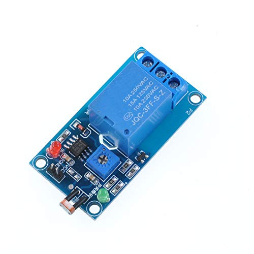 Willwin 12V Light Photoswitch Sensor Switch LDR Photoresistor Relay Module Light Detection Photosensitive Sensor Board