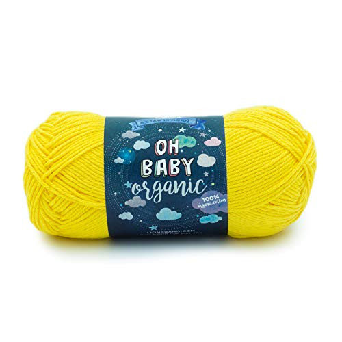 Lion Brand Yarn Oh Baby Yarn, Yellow