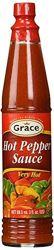 Grace Hot Pepper sauce 3oz (pack of 6)