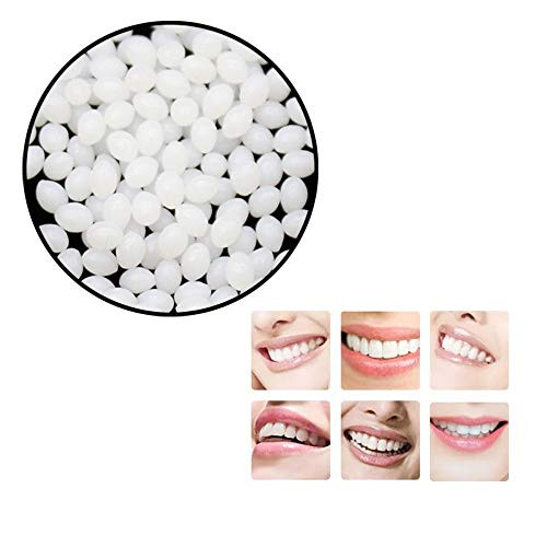 Wearcool 5pcs Temporary Tooth Repair Kit-Thermal Beads for Filling Fix The Missing and Broken Tooth or Adhesive The Denture Fake Teeth Venee