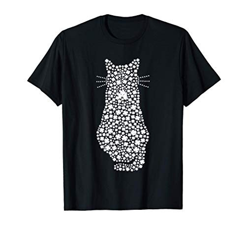 Cat St Patricks Day Tshirt Lucky Cat Mom Shamrock Cat T-Shirt Cat St Patricks Day Tshirt Lucky Cat Mom Shamrock Cat T-Shirt
