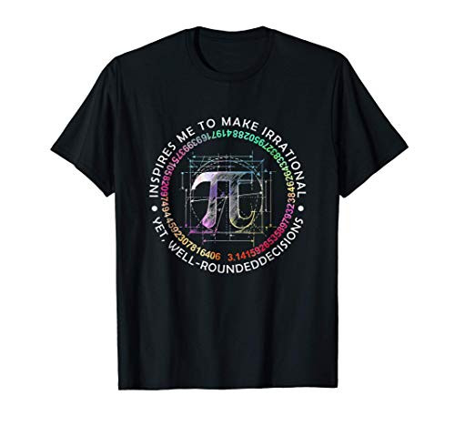 Inspire Pi 3.14 Math Teacher Pi National Day T-Shirt