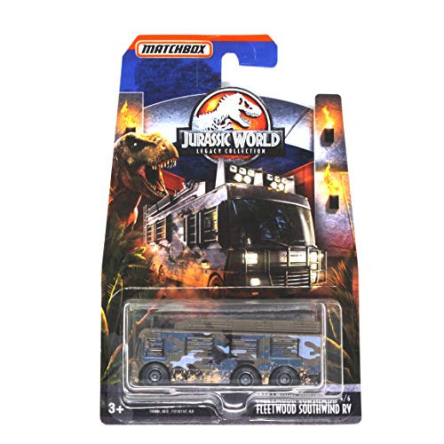 Matchbox DieCast Jurassic World Legacy Collection Fleetwood Southwind RV From Jurassic Park the Lost World