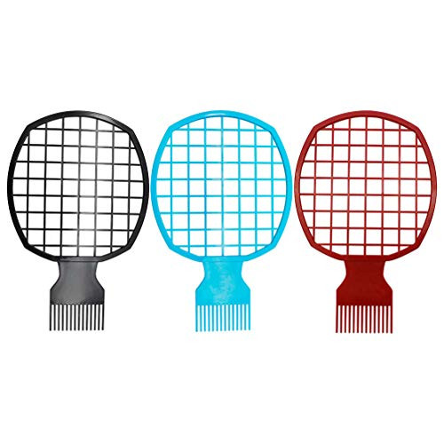 EXCEART 3pcs Afro Twist Comb Hair Twist Comb Pick Hair Twist Hair Styling Comb for Home Salon Hair Styling Supplies