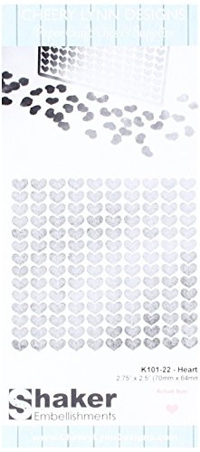 Cheery Lynn Designs K101-22 Shaker Mini Hearts Set