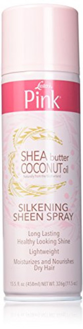 Luster's Pink Coconut Oil/Shea Butter Silk Sheen Spray, 15.5 Ounce Luster's Pink Coconut Oil/Shea Butter Silk Sheen Spray, 15.5 Ounce
