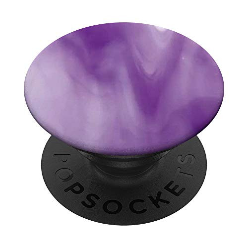 Opalescent Vibrant Colors, Violet Purple Lavender White PopSockets PopGrip: Swappable Grip for Phones  and  Tablets
