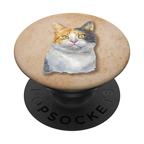 Dilute Calico Cat Breed Portrait Mobile Phone Accessory PopSockets Grip and Stand for Phones and Tablets Dilute Calico Cat Breed Portrait Mobile Phone Accessory PopSockets Grip and Stand for Phones and Tablets