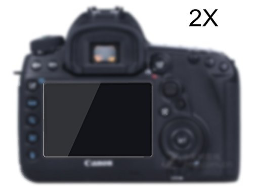 Camera Tempered Glass Screen Protector Cover flim for Canon 1300D Rebel T6 Kiss X80 1200D T5 Kiss X70 1500D 2000D Rebel t7,RENYD Professional Camera Anti-Scratch Anti-Finger Protector Accessories