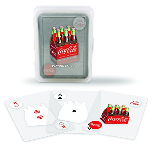 Coca-Cola Playing Cards, Clear