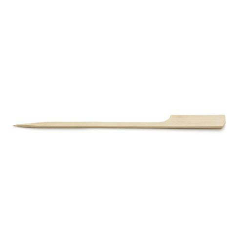 TableCraft BAMP45 Bamboo 4-1/2 inch Paddle Pick - 100 / PK
