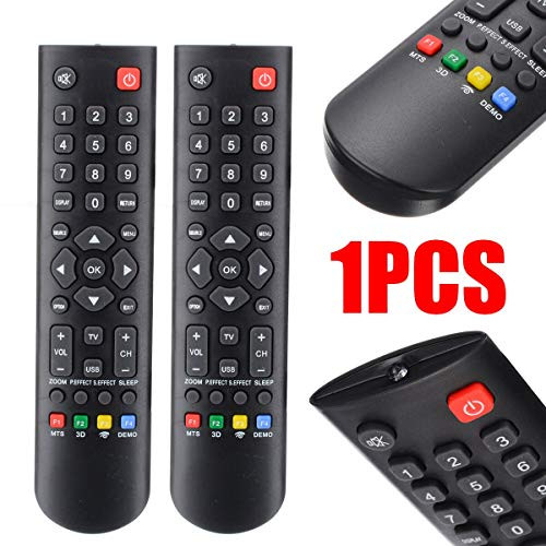 Calvas Newest 1pc Replacement TV Remote Control Black Universal Remote Controller For Most TCL LCD LED SMART  and  MORE Models
