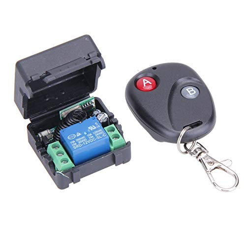 Calvas New Universal Wireless Remote Control Switch DC12V 10A 433MHz Telecomando Transmitter with Receiver 433mhz remote control