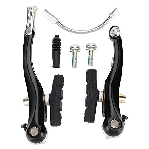 Dilwe Bike Brake, Aluminium Alloy Bicycle Brake Set Bicycle Brake Pads for Road Bike Mountain Bike Dilwe Bike Brake, Aluminium Alloy Bicycle Brake Set Bicycle Brake Pads for Road Bike Mountain Bike