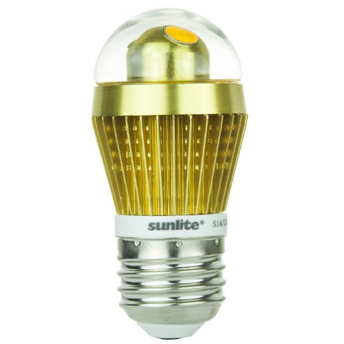 Sunlite S14/3LED/3W/CL/WW/D LED 120-volt 3-watt Medium Based S14 Lamp, Warm White Color