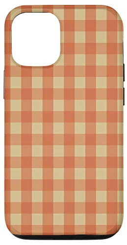 iPhone 12/12 Pro Gingham Plaid Checkered pattern gifts Case