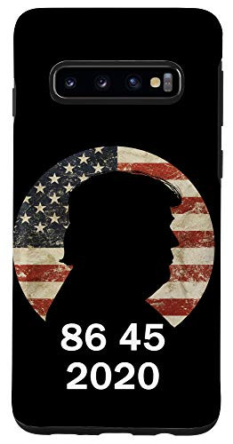 Galaxy S10 Trump 8645 2020 Vintage American Flag Democrat Case