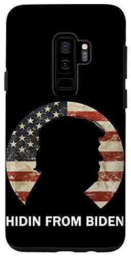 Galaxy S9plus Hidin From Biden Vintage American Flag Republican Case