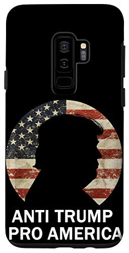 Galaxy S9plus Pro America Anti Trump Democrat Vintage American Flag Case