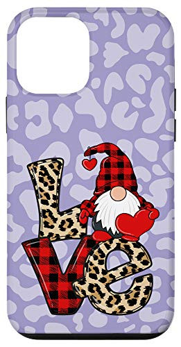 iPhone 12 mini Lavender Purple Leopard Print Cheetah Red Plaid Gnome Gift Case