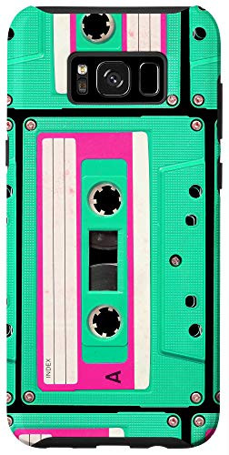 Galaxy S8plus Cassette Tapes Mixtapes 1980s Radio Music Graphic Print Case