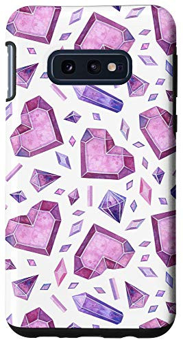 Galaxy S10e Lavender Purple Abstract Girly Cute Romantic Valentine Gift Case
