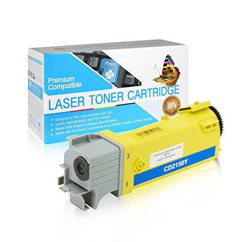 SuppliesOutlet Compatible Toner Cartridge Replacement for Dell 2150/2155 / 331-0718 / 9X54J / NPDXG / D6FXJ / 331-0715 / NT6X2 (Yellow,1 Pack) SuppliesOutlet Compatible Toner Cartridge Replacement for Dell 2150/2155 / 331-0718 / 9X54J / NPDXG / D6FXJ / 331-0715 / NT6X2 (Yellow,1 Pack)