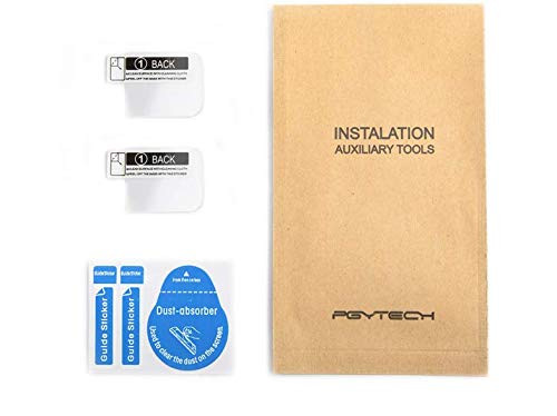 PGYTECH OSMO Pocket Screen Protector of Reinforced Glass with Luckybird USB Reader