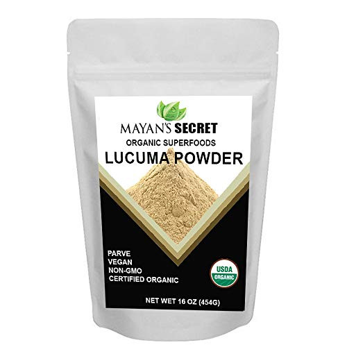 Mayan's Secret Certified Organic Lucuma Powder, 16 Ounce