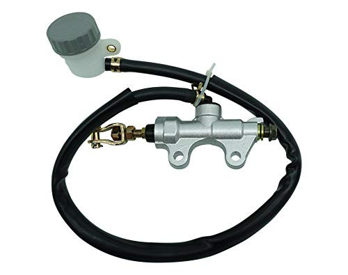 M MATI Rear Foot Brake Master Cylinder 5TG-2580E-20-00 for Yamaha Raptor 125 250 YFM125 YFZ450 2006-2009 2012-2013 YFZ450X 2008