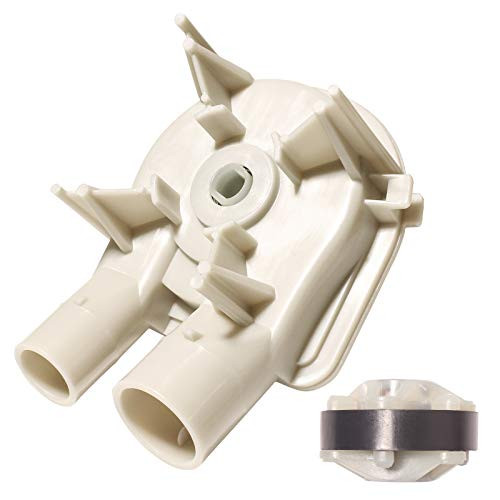 Travay 3363394  and  285753A Washer Drain Pump With Washer Motor Coupling Kit Compatible with Whirlpool Kenmore Washers - Replaces 3352492 3348215 3348014 3363394 3348015 WP3363394