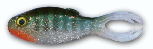 Big Bite Baits 3.5-Inch WarMouth Lures-Pack of 4 (Green Bluegill)