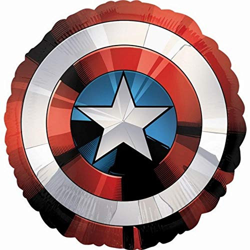 28" Captain America Avengers Shield Foil Balloon