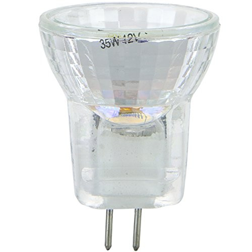 Sunlite 20MR8/CG/FL/12V 20-Watt Halogen MR8 G4 Based Mini Reflector Bulb, Cover Guard