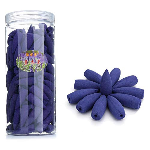 XUDREZ 168PCs Backflow Incense Burner Cones, Natural Smoke Various Scents Backflow Incense Tower More Fragrances for Choice Backflow Incense Burner, Backflow Incense Cones (Lavender) XUDREZ 168PCs Backflow Incense Burner Cones, Natural Smoke Various Scents Backflow Incense Tower More Fragrances for Choice Backflow Incense Burner, Backflow Incense Cones (Lavender)