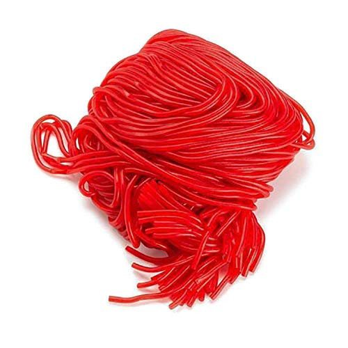 Licorice Candy Licorice Laces Red Strawberry Laces - Shoestring Licorice Laces - Red Candy - Bulk Candy 2 Pounds Licorice Candy Licorice Laces Red Strawberry Laces - Shoestring Licorice Laces - Red Candy - Bulk Candy 2 Pounds