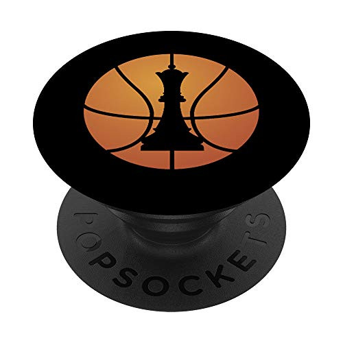 Chess Basketball Gift Funny For Game Board King Checkmate PopSockets PopGrip: Swappable Grip for Phones  and  Tablets