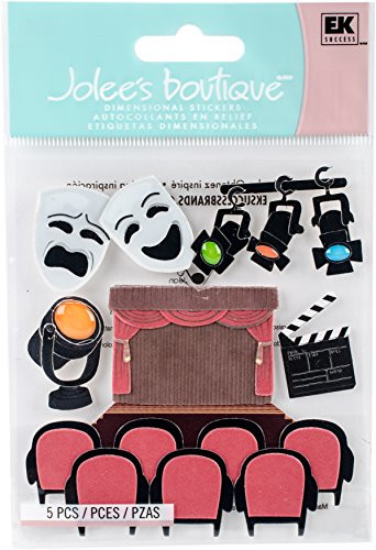 Jolee's Boutique Themed Ornate Stickers, Drama