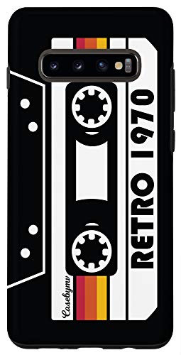 Galaxy S10plus Retro 1970 Mixtape 50th Birthday 50 Years Old Vintage Gift Case