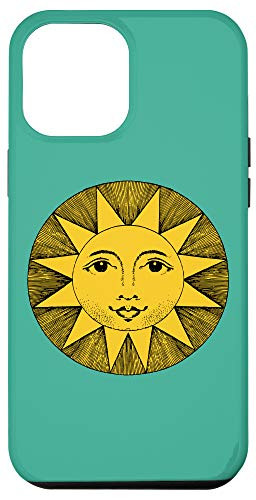 iPhone 12 Pro Max Moon Sun Stars Space Pattern Cell Phone Cover Gift Adults Case