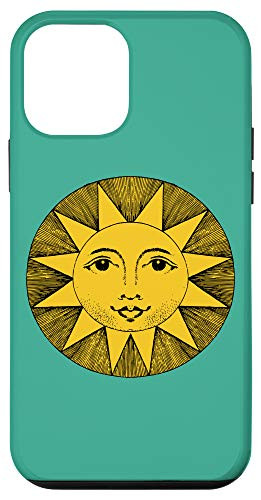 iPhone 12 mini Moon Sun Stars Space Pattern Cell Phone Cover Gift Adults Case