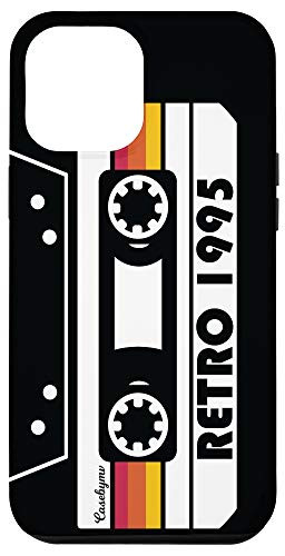 iPhone 12 Pro Max Retro 1995 Mixtape 25th Birthday 25 Years Old Vintage Gift Case